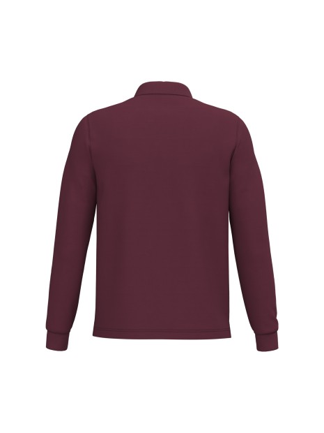 KARIBAN Polo manches longues homme /api/colors/3f4410b9-f80f-412a-9aa8-9260cc84003d personnalisable