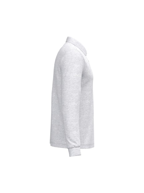 KARIBAN Polo manches longues homme /api/colors/4a891c91-7426-40ec-9f86-8674f2899954 personnalisable
