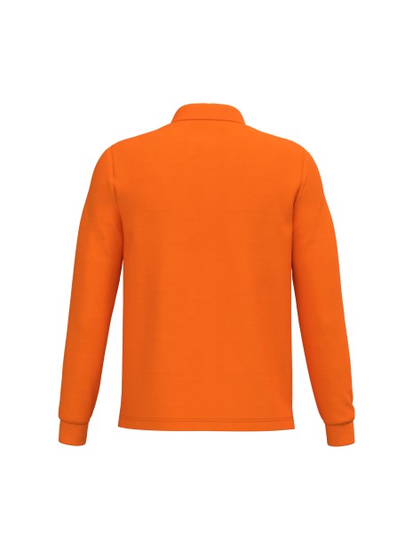 KARIBAN Polo manches longues homme /api/colors/d51260d5-b263-4200-988d-ee19f414959e personnalisable