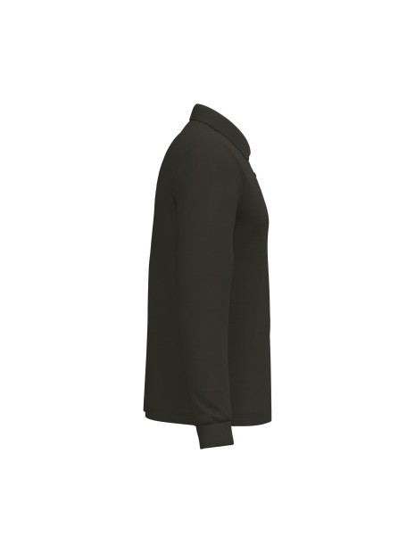 KARIBAN Polo manches longues homme /api/colors/7d4189a1-61a3-430b-83e5-a3a6fe159806 personnalisable