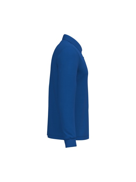 KARIBAN Polo manches longues homme /api/colors/cdd6ba31-692e-4c2e-b1b4-a3a4a50cf176 personnalisable