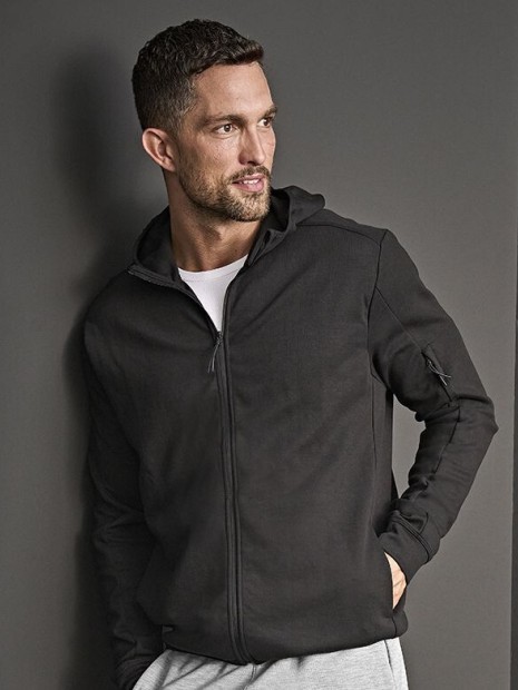 Sweat-shirts à personnaliser TEE JAYS ATHLETIC HOODED FULL ZIP SWEAT 