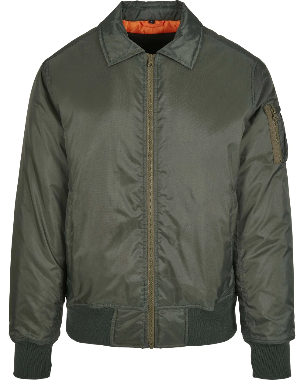 BUILD YOUR BRAND Collar Bomber Jacket Jacken personalisierbar