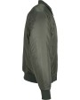 Jassen BUILD YOUR BRAND Collar Bomber Jacket voor bedrukking &amp; borduring