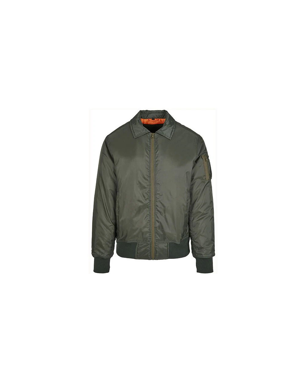 BUILD YOUR BRAND Collar Bomber Jacket Jacken personalisierbar
