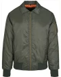BUILD YOUR BRAND Collar Bomber Jacket Jacken personalisierbar