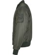 Jassen BUILD YOUR BRAND Collar Bomber Jacket voor bedrukking &amp; borduring