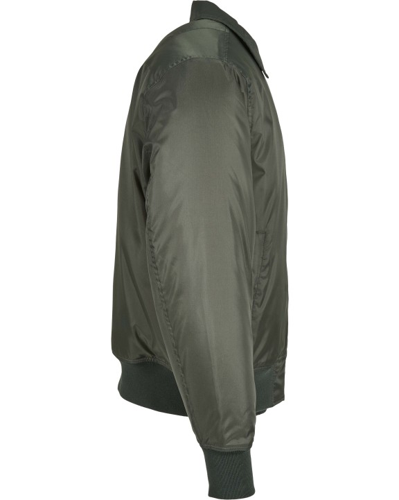 Vestes personnalisable BUILD YOUR BRAND Collar Bomber Jacket