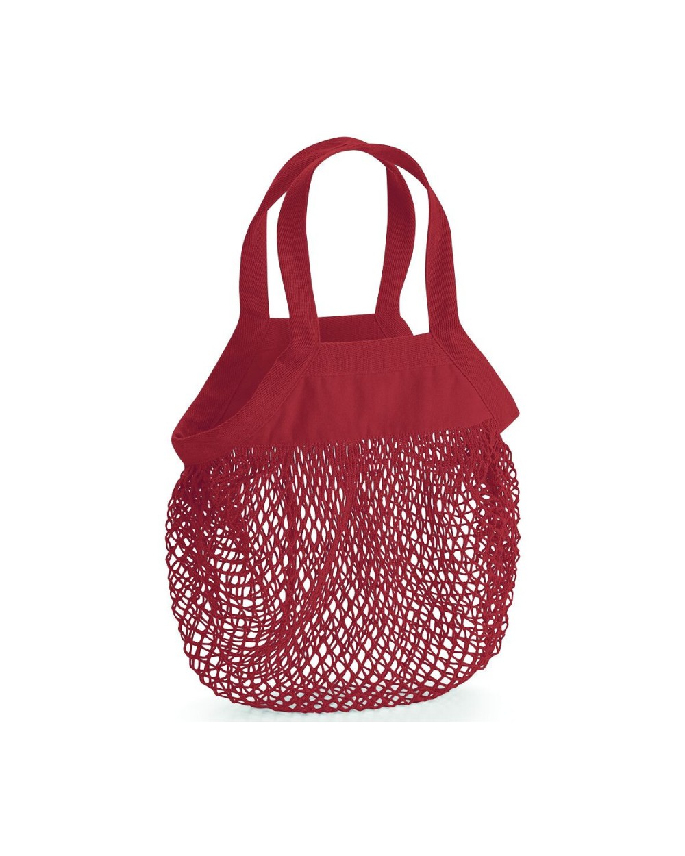 Tassen & Zakken WESTFORDMILL ORGANIC COTTON MINI MESH GROCERY BAG voor bedrukking &amp; borduring