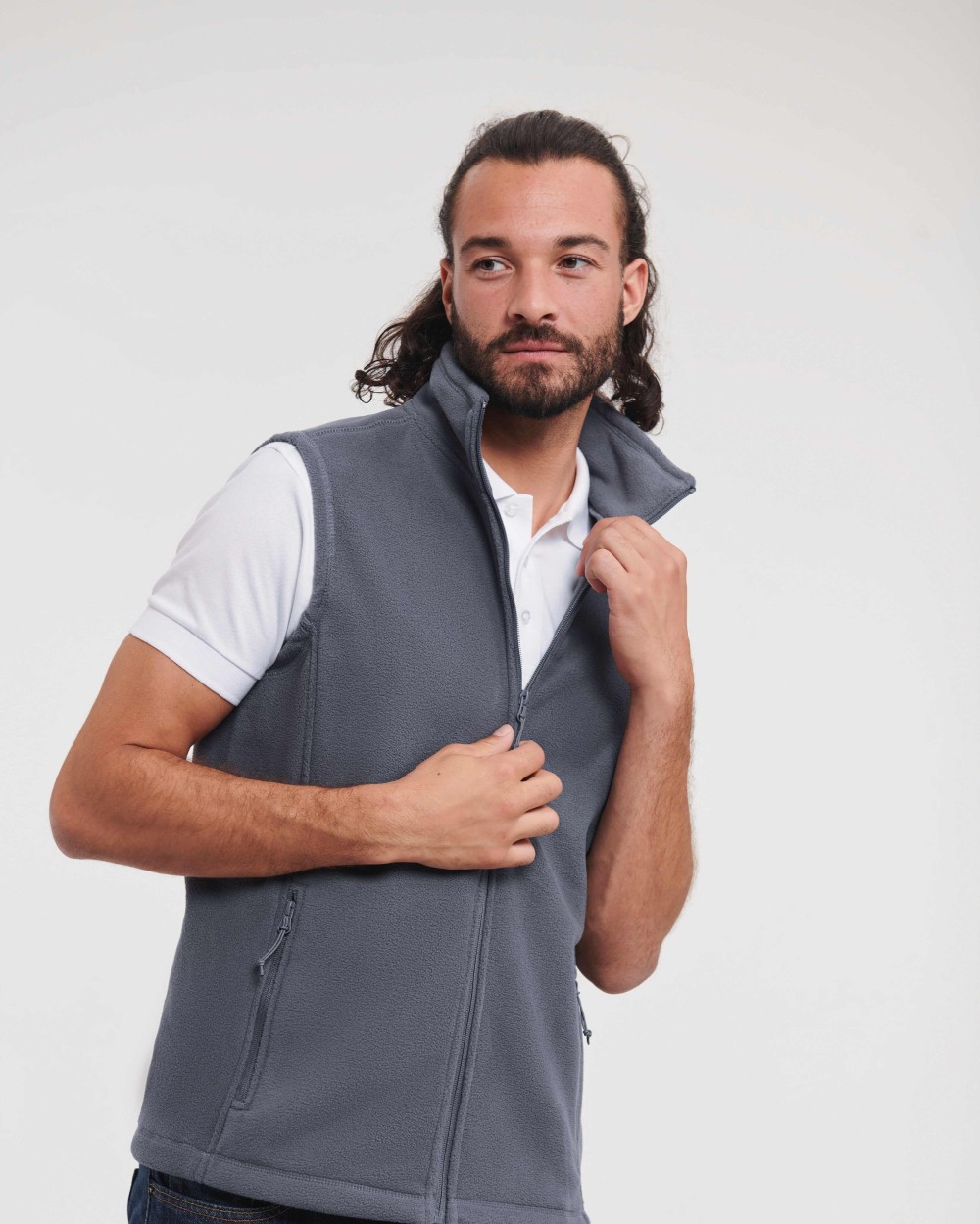 RUSSELL Outdoor fleece gilet Jacken personalisierbar
