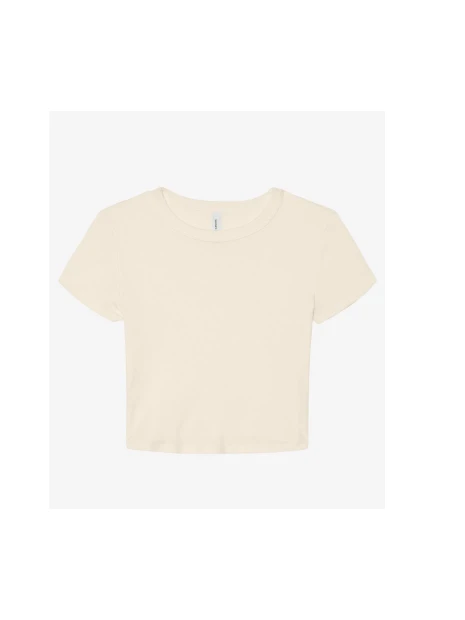 BELLA-CANVAS WOMEN'S MICRO RIB BABY TEE /api/colors/63d8d937-4420-424f-b957-12c7f86f9885 personnalisable