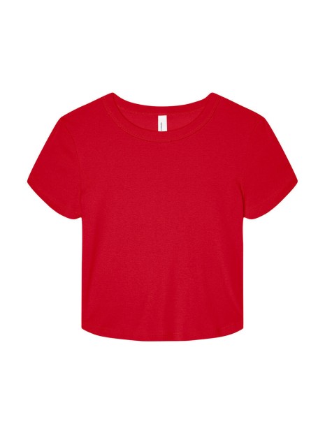 BELLA-CANVAS WOMEN'S MICRO RIB BABY TEE /api/colors/22885cc5-f53f-490b-9167-5685e29d5292 personnalisable