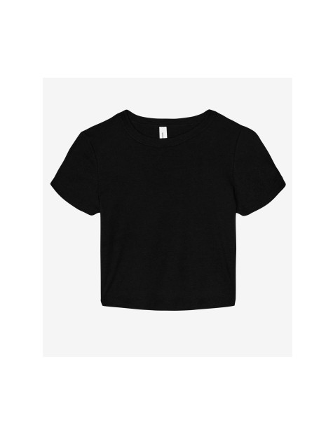 BELLA-CANVAS WOMEN'S MICRO RIB BABY TEE /api/colors/43aca2cd-6704-4baf-b47f-272580c3c48f personnalisable