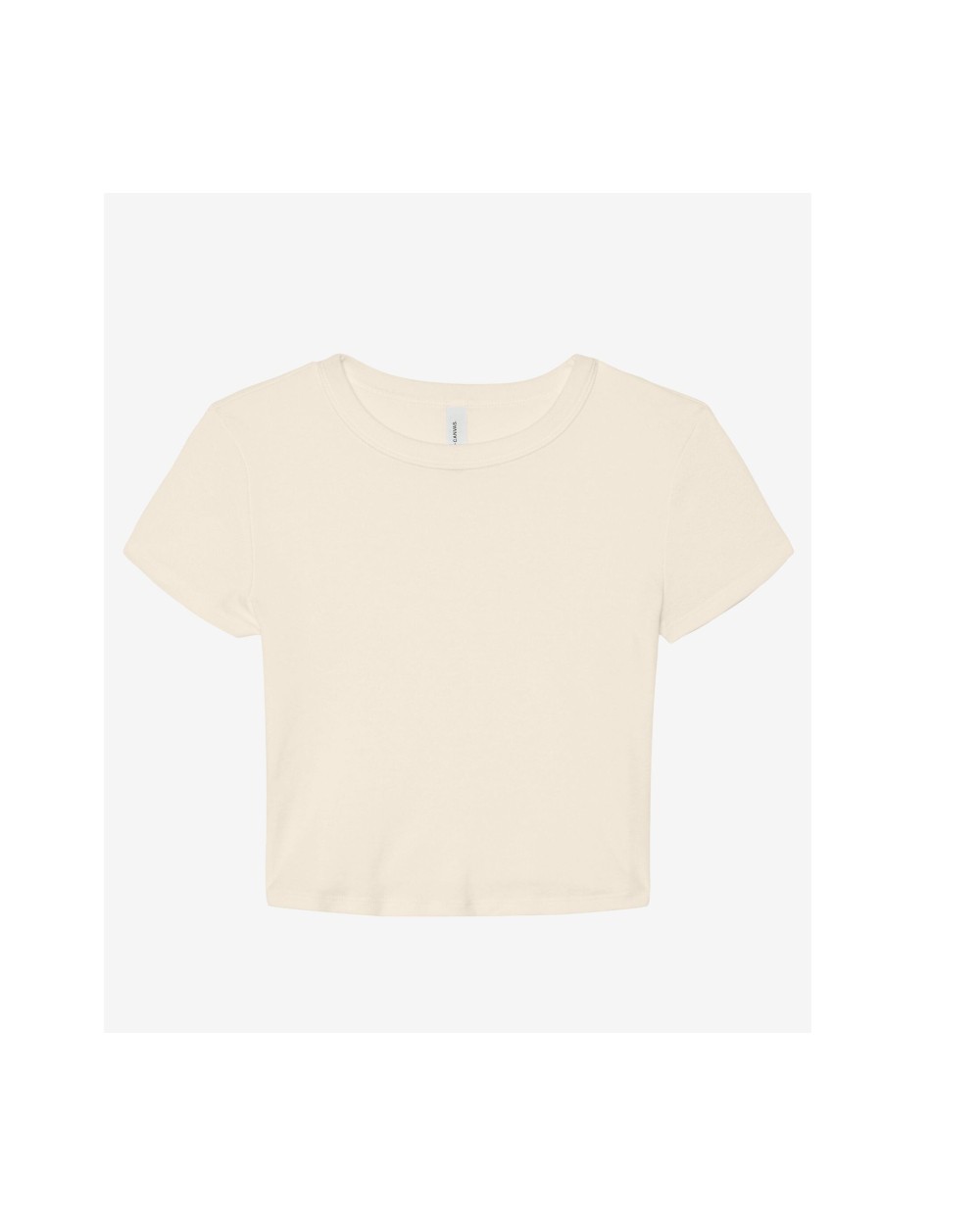 T-shirts BELLA-CANVAS WOMEN'S MICRO RIB BABY TEE voor bedrukking &amp; borduring