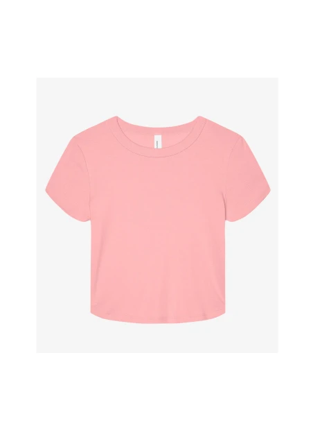 BELLA-CANVAS WOMEN'S MICRO RIB BABY TEE /api/colors/ba768e14-cda6-4d45-a02e-5eda8eea9bcc personnalisable