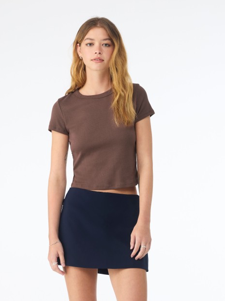 T-Shirts à personnaliser BELLA-CANVAS WOMEN'S MICRO RIB BABY TEE 