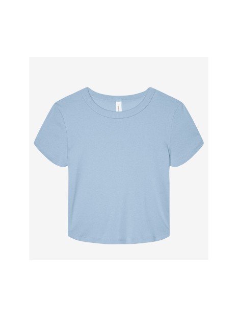 BELLA-CANVAS WOMEN'S MICRO RIB BABY TEE /api/colors/269e4cfe-4f6d-46b7-9424-37cbb3832fe6 personnalisable
