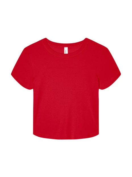 BELLA-CANVAS WOMEN'S MICRO RIB BABY TEE /api/colors/22885cc5-f53f-490b-9167-5685e29d5292 personnalisable