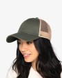 NATIVE SPIRIT Umweltfreundliche Unisex-Trucker-Kappe – 6 Panels Kappen personalisierbar
