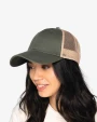 NATIVE SPIRIT Umweltfreundliche Unisex-Trucker-Kappe – 6 Panels Kappen personalisierbar