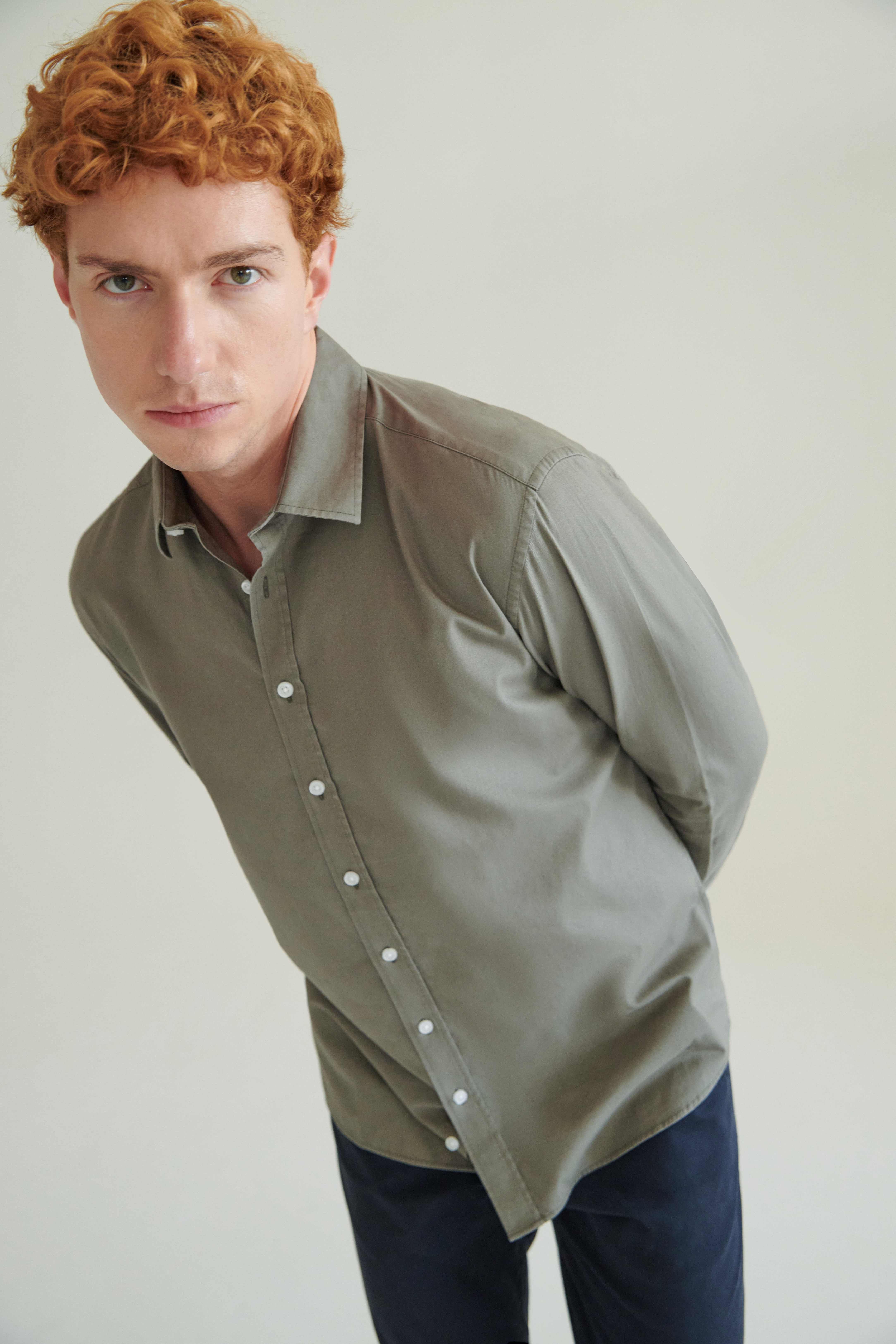 Hemden FRONT ROW CASUAL SHIRT voor bedrukking &amp; borduring