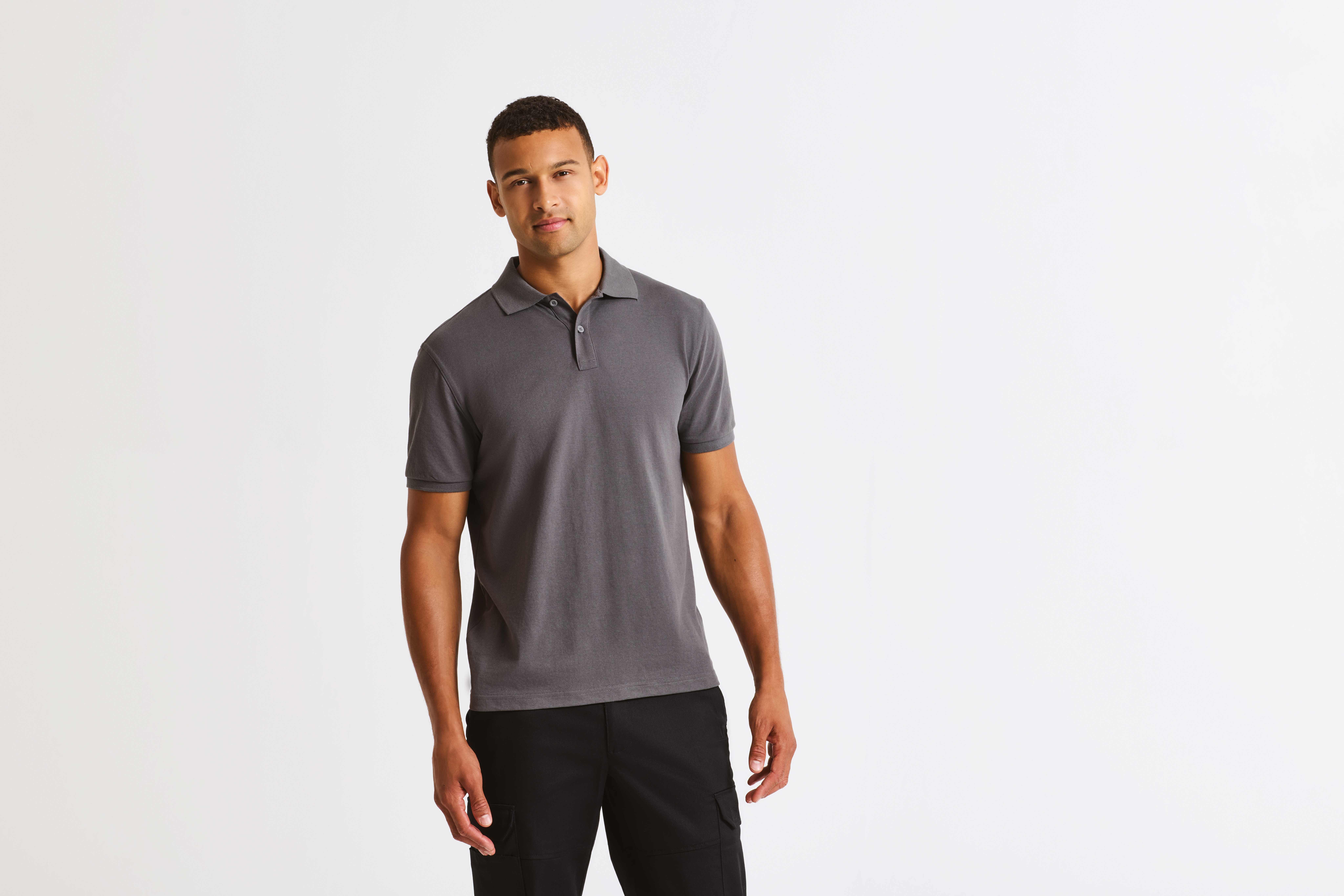 Polos personnalisable PREMIER Polo unisexe à manches courtes protégé par heiq viroblock