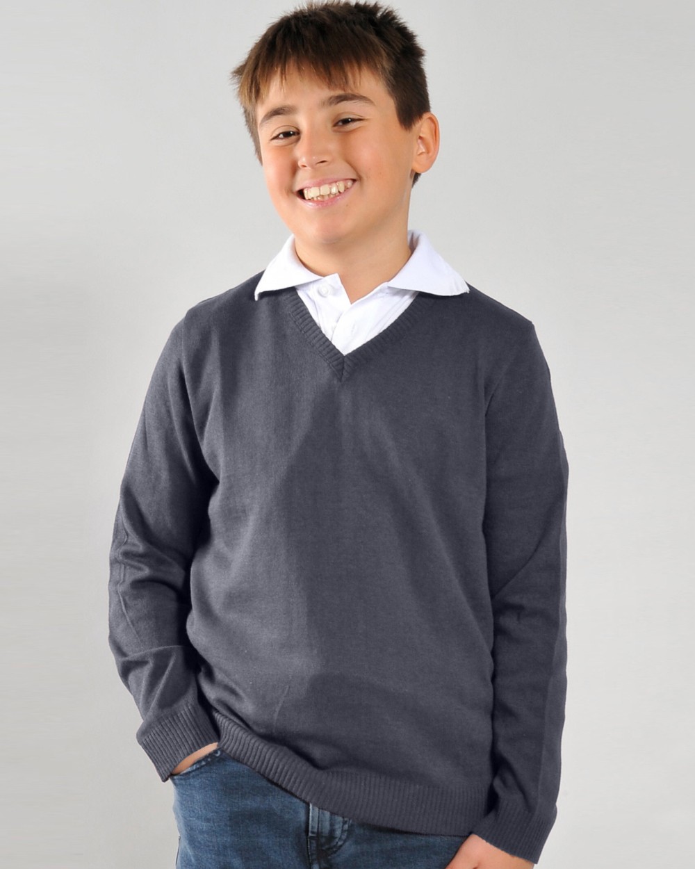Sweat-shirts personnalisable VESTI KIDS' V-NECK SWEATER