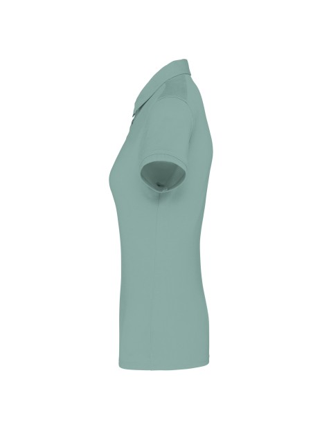 KARIBAN Polo jersey manches courtes femme /api/colors/9461b1f5-f20c-4909-acf0-8bf53fdec48b personnalisable