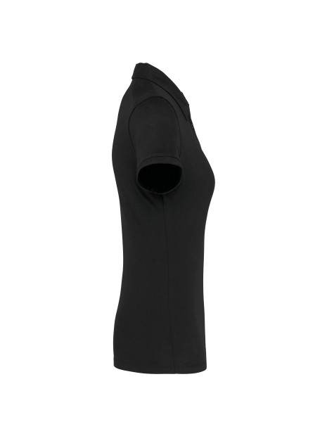 KARIBAN Polo jersey manches courtes femme /api/colors/b9fdad4a-5e94-45cb-8c03-c08b349b28c3 personnalisable