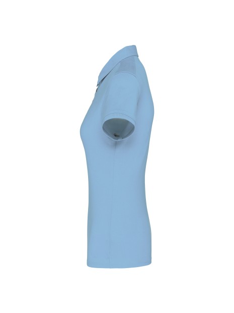 KARIBAN Polo jersey manches courtes femme /api/colors/549fa598-8d61-4fa2-82ad-90f4d2ec39ab personnalisable