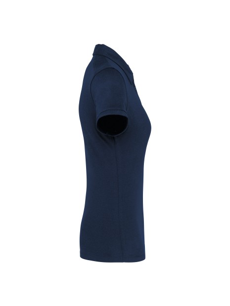 KARIBAN Polo jersey manches courtes femme /api/colors/b68891a9-1d28-4f7a-8deb-775c45027afd personnalisable