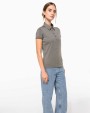 KARIBAN Jersey-Kurzarm-Polohemd für Damen Poloshirts personalisierbar