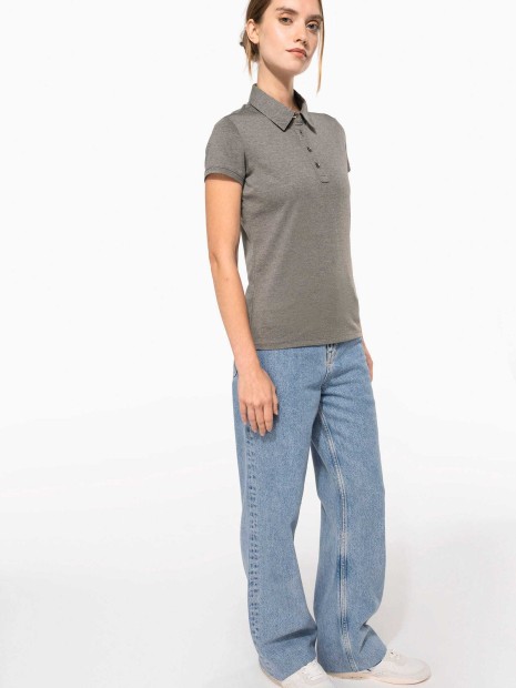 Polos à personnaliser KARIBAN Polo jersey manches courtes femme 