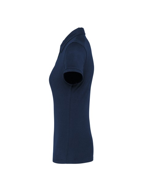 KARIBAN Polo jersey manches courtes femme /api/colors/b68891a9-1d28-4f7a-8deb-775c45027afd personnalisable