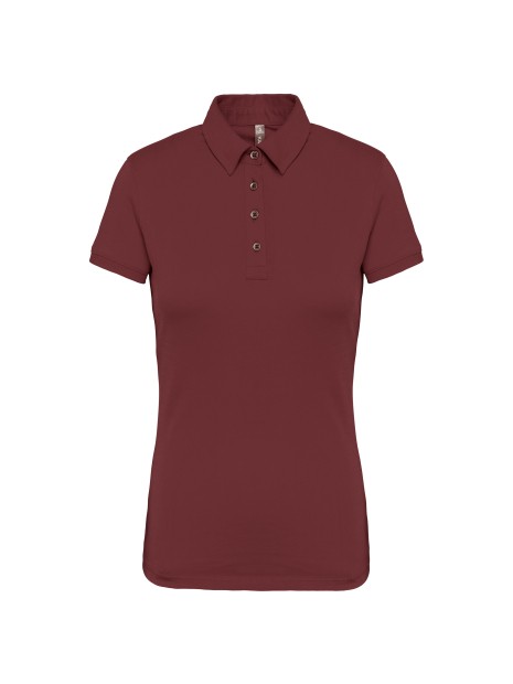 KARIBAN Polo jersey manches courtes femme /api/colors/3f4410b9-f80f-412a-9aa8-9260cc84003d personnalisable