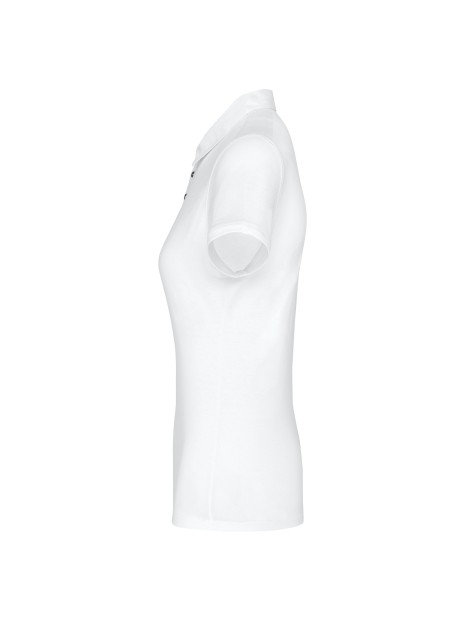 KARIBAN Polo jersey manches courtes femme /api/colors/7a92cd2d-10d2-40b4-928b-296bb7487506 personnalisable