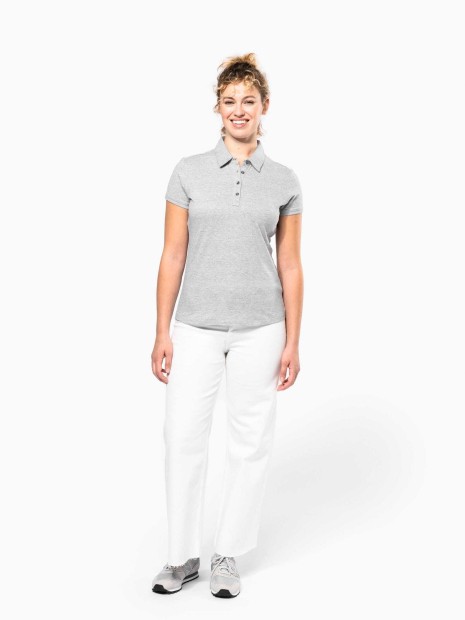 Polos à personnaliser KARIBAN Polo jersey manches courtes femme 