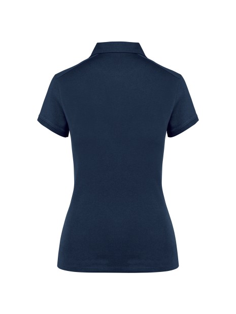 KARIBAN Polo jersey manches courtes femme /api/colors/b68891a9-1d28-4f7a-8deb-775c45027afd personnalisable