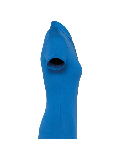 KARIBAN Polo jersey manches courtes femme /api/colors/68572561-1214-42b1-b94c-44fb780d37b4 personnalisable