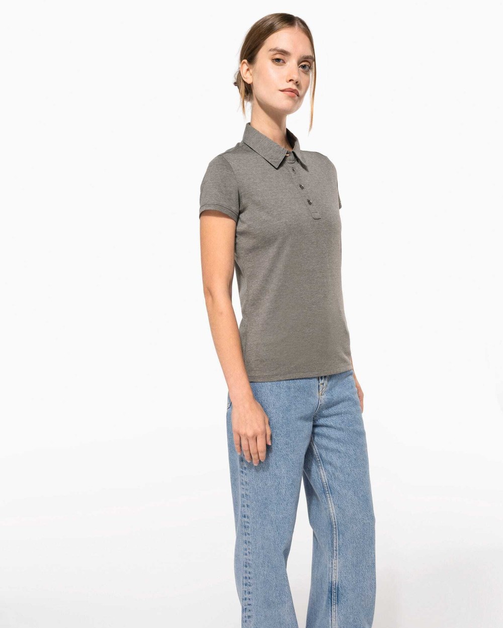 Polos personnalisable KARIBAN Polo jersey manches courtes femme