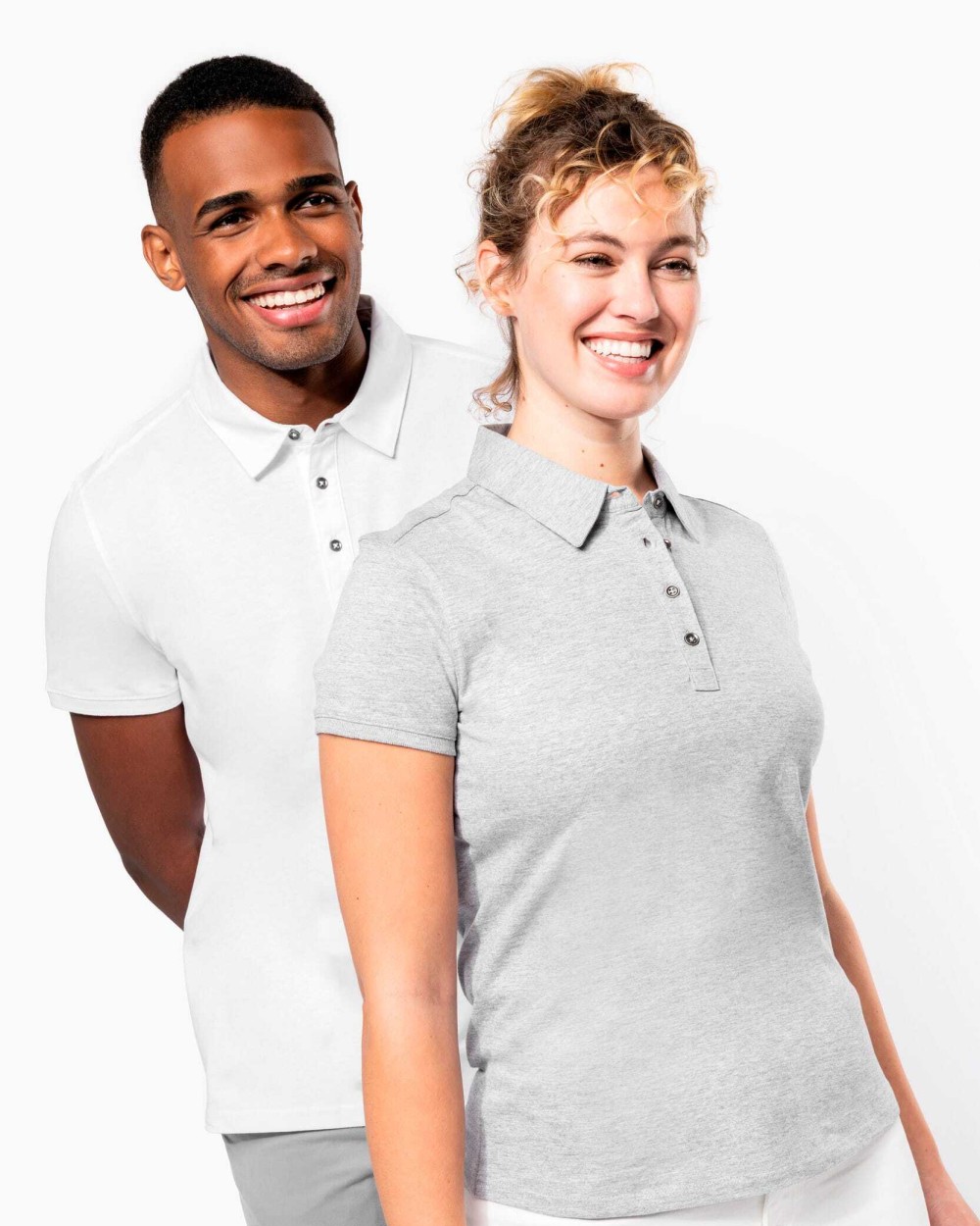 Polos personnalisable KARIBAN Polo jersey manches courtes femme