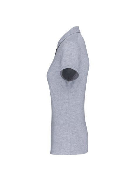 KARIBAN Polo jersey manches courtes femme /api/colors/a37ac46b-201c-43db-9085-8f3a99c04b1c personnalisable