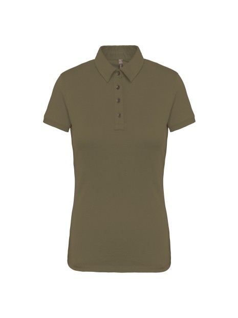 KARIBAN Polo jersey manches courtes femme /api/colors/f670900e-42da-4667-ab56-d8f2804cba19 personnalisable
