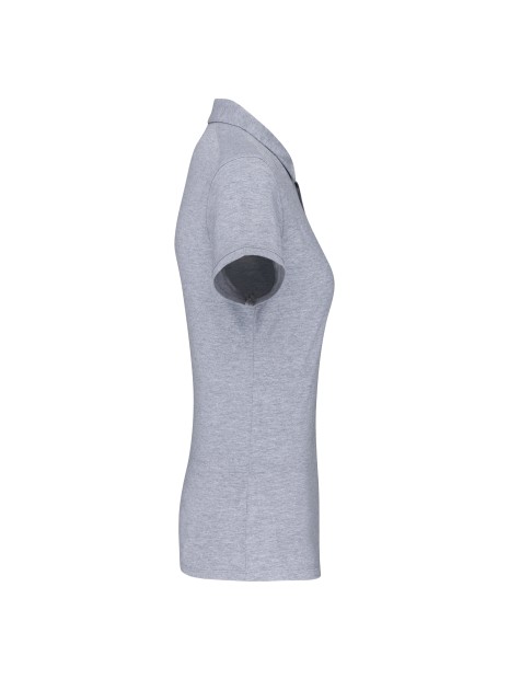 KARIBAN Polo jersey manches courtes femme /api/colors/a37ac46b-201c-43db-9085-8f3a99c04b1c personnalisable