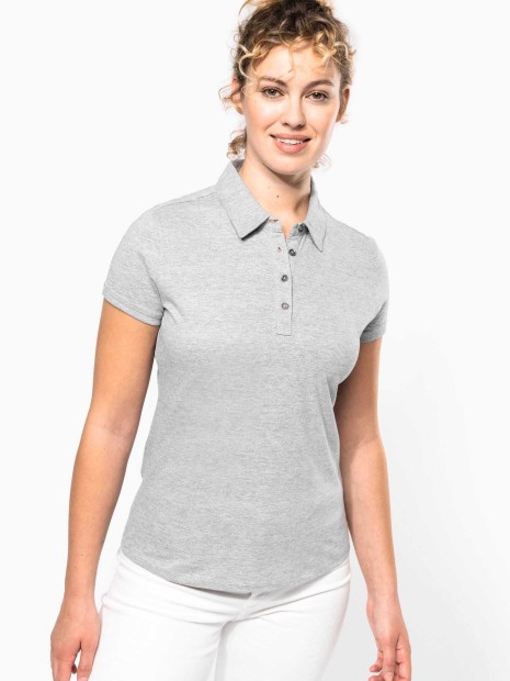 Polos à personnaliser KARIBAN Polo jersey manches courtes femme 