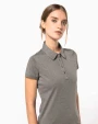 KARIBAN Jersey-Kurzarm-Polohemd für Damen Poloshirts personalisierbar