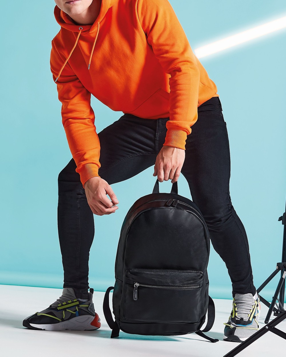 Tassen & Zakken BAG BASE FAUX LEATHER FASHION BACKPACK voor bedrukking &amp; borduring