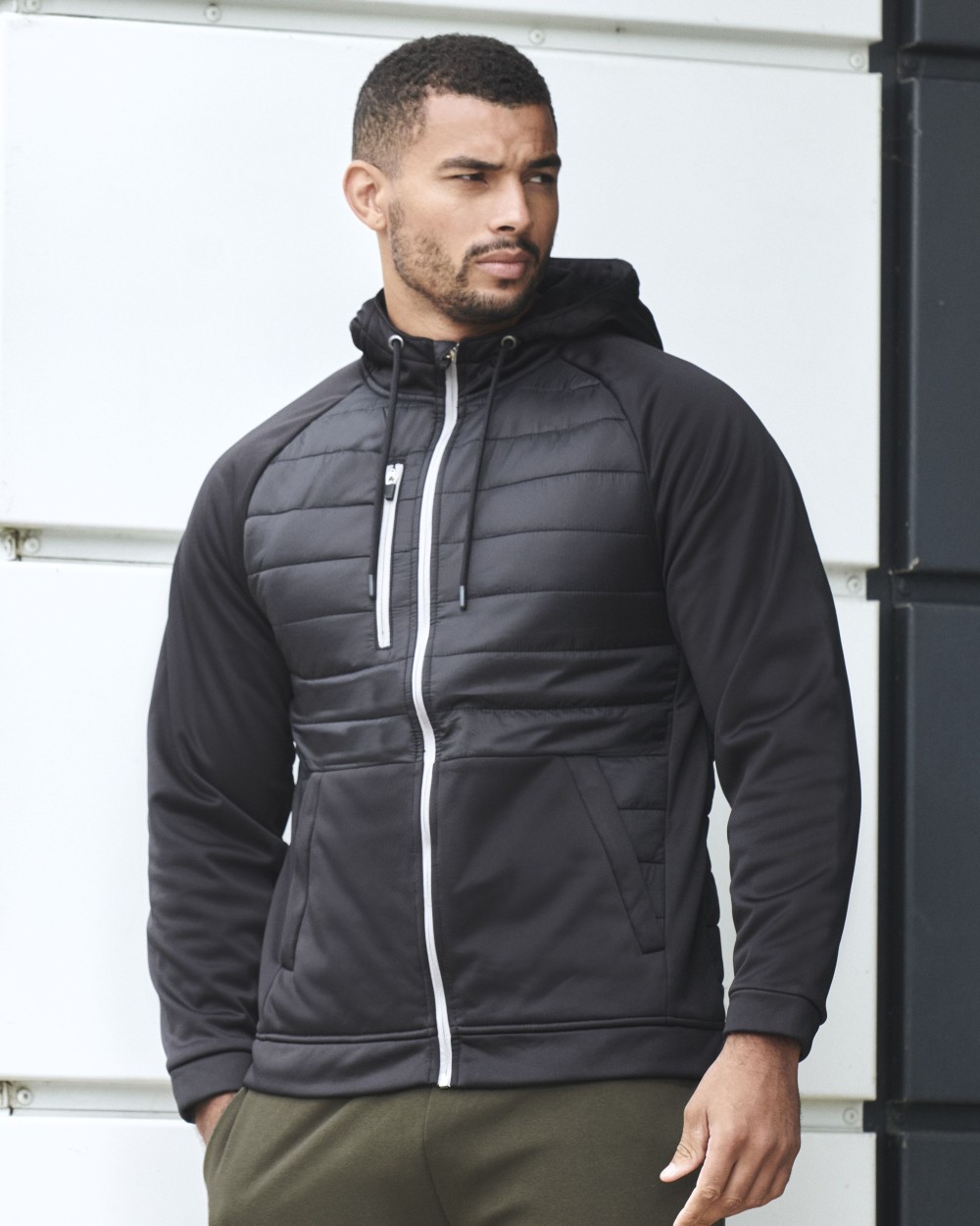 Vestes personnalisable TOMBO FULL ZIP PADDED SOFTSHELL JACKET