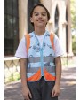 Fluo vestjes KORNTEX Children´s Safety Vest Action Vehicle Fun CO² Neutral voor bedrukking &amp; borduring
