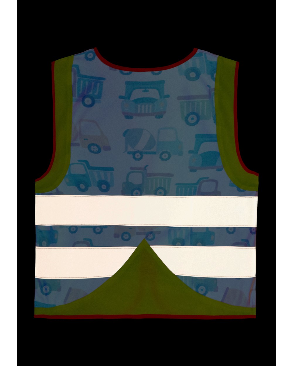 Fluo vestjes KORNTEX Children´s Safety Vest Action Vehicle Fun CO² Neutral voor bedrukking &amp; borduring